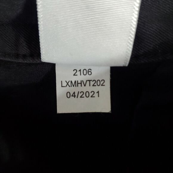 Aeropostale Womens Skinny Chino Pants SZ14 Short Petite Black Slim Leg Mid Rise - Picture 5 of 8